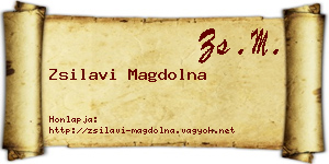 Zsilavi Magdolna névjegykártya